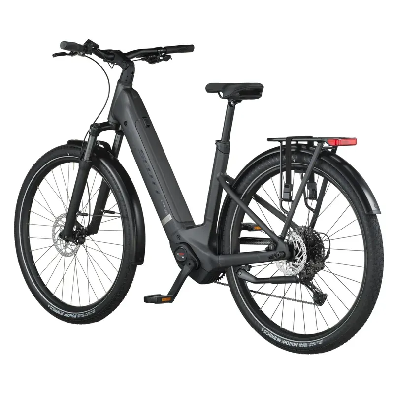 Scott Sub Sport 10 Wave E-Hybrid Bike in Cinder Grey-2