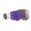 Scott Fury Goggles in White/Black Purple Chrome Works