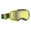 Scott Fury Goggles in Zebra Black/Neon Yellow Yellow Chrome Works