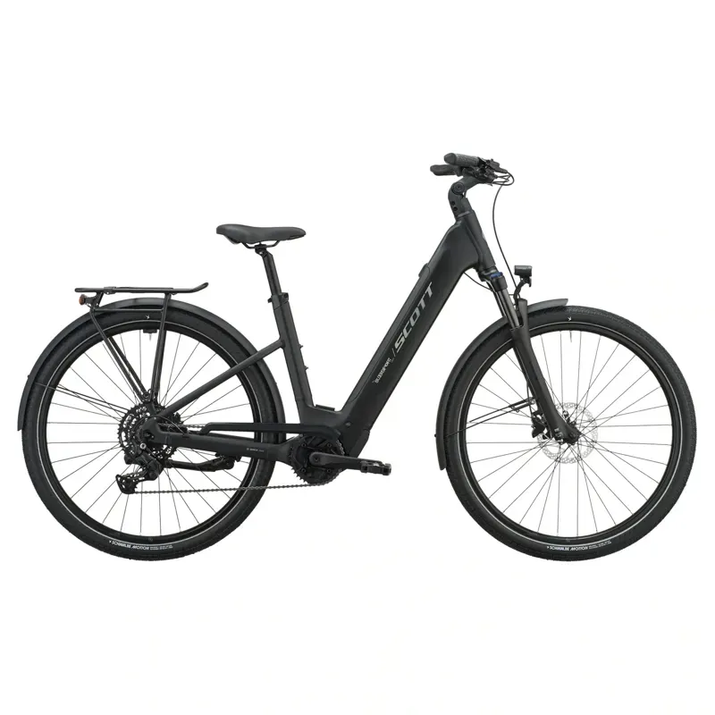 Scott Sub Sport 40 Wave E-Hybrid Bike in Black