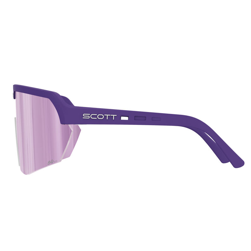 Scott Sport Shield Sunglasses in Vibrant Purple/AMP Lavender Chrome S3-2