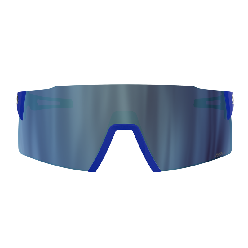 Scott Stride Compact Sunglasses in Ultra Blue/AMP Beryl Blue Chrome S3-1