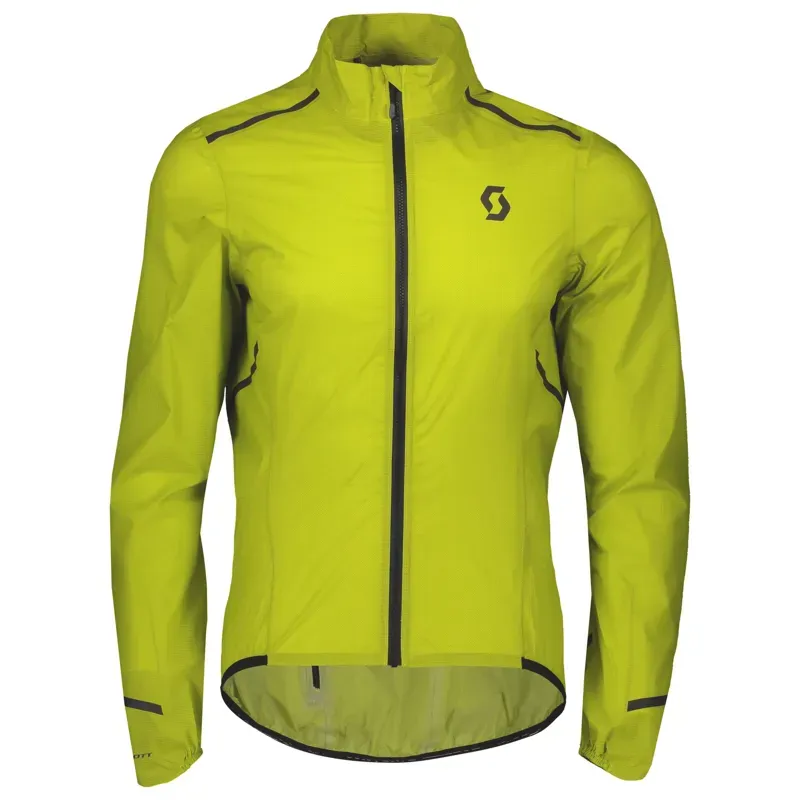 Scott RC Weather WP Jacket in Sulphur Yellow/Black