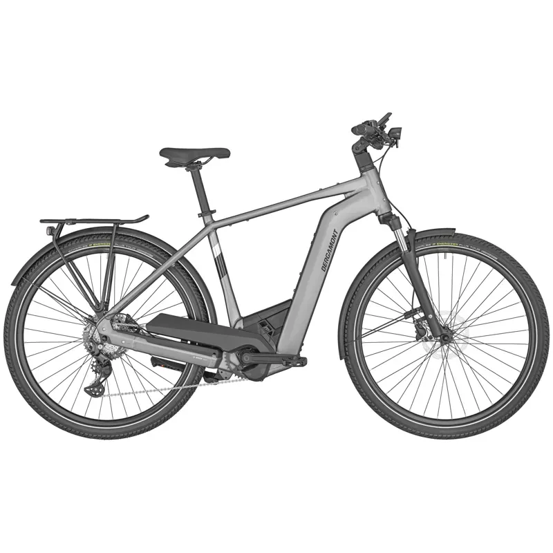 Scott Bergamont E-Horizon Sport 6 eBike in Titanium Silver