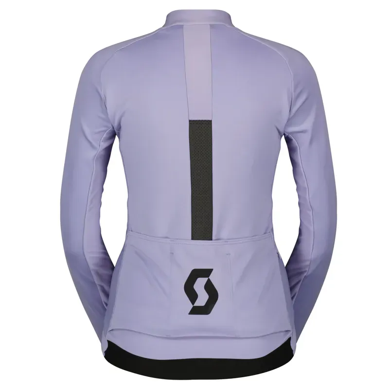 Scott RC Pro Warm GTX Wind Stopper Women's Jacket In Heather Purple/Black-1