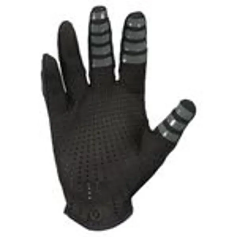 Scott Traction Long Finger Glove In Black/Grey-1