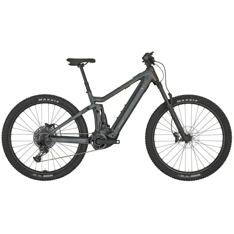 Bergamont E-Revox FS 150 Expert E-Mountain Bike In Shiny Rainbow Black