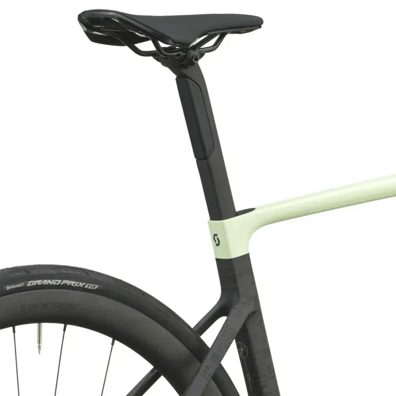 Scott Addict RC 20 Road Bike in Cream Green/Carbon Black-7