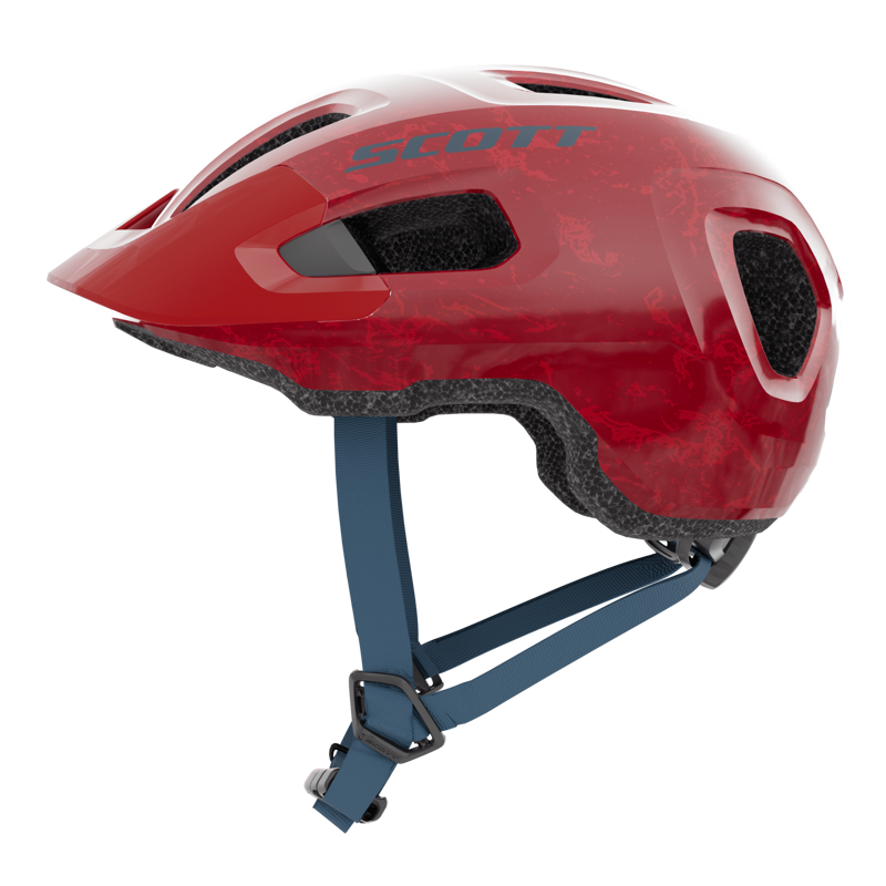 Scott Supra Junior Helmet in Corsa Red-1
