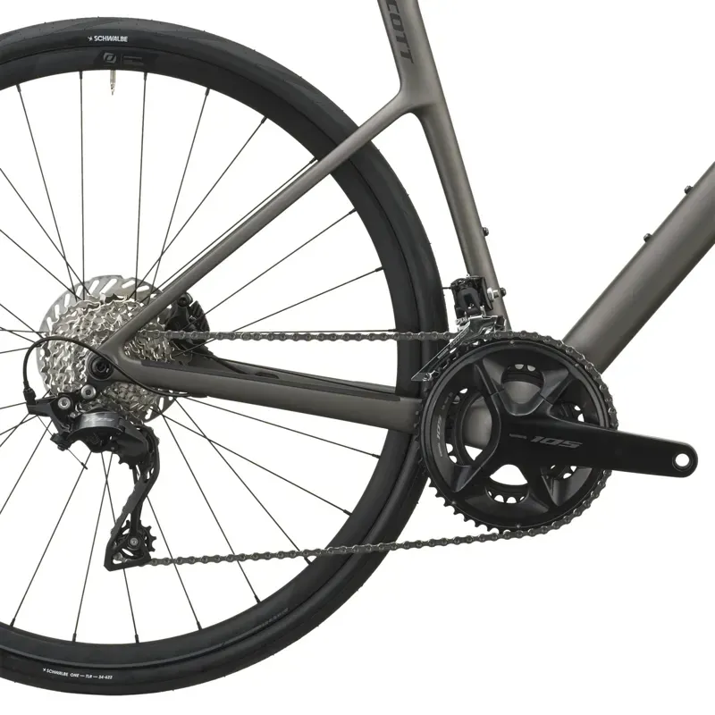 Scott Addict 50 Road Bike in Tungsten Grey-3