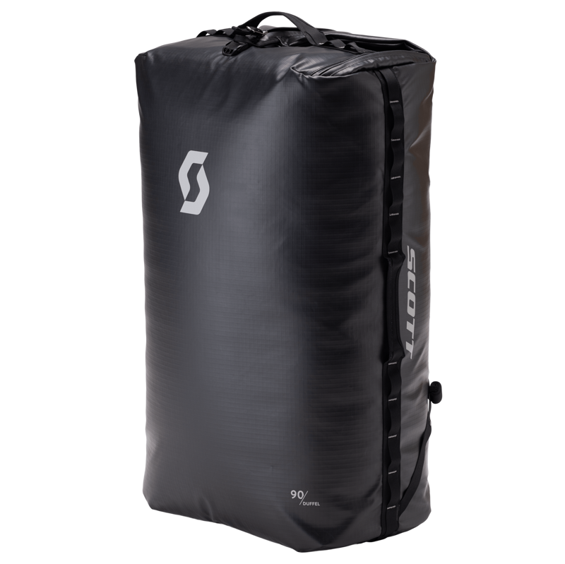 Scott Travel 90 Duffel Bag in Black/Fog Grey