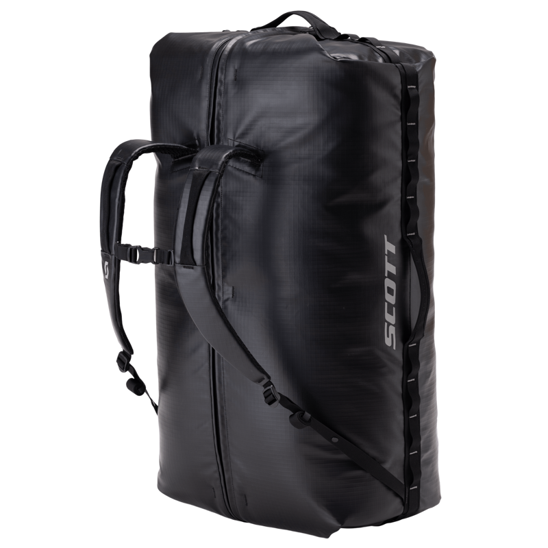 Scott Travel 90 Duffel Bag in Black/Fog Grey-1