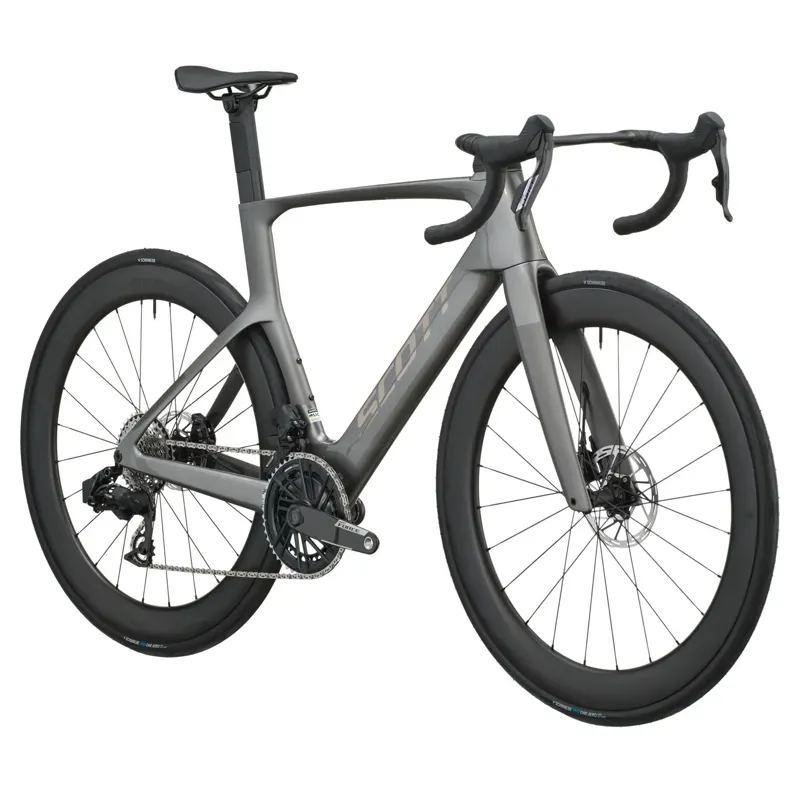 Scott Foil RC Team Road Bike in Tungsten Grey-1