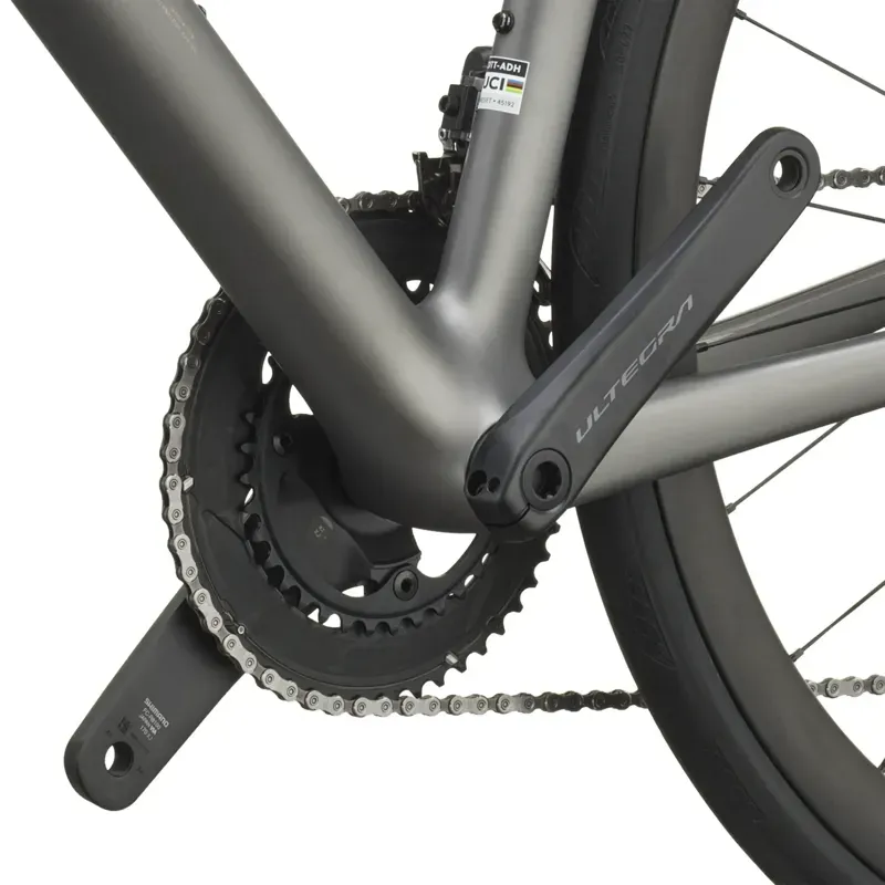 Scott Addict RC 10 Road Bike in Tungsten Grey-7