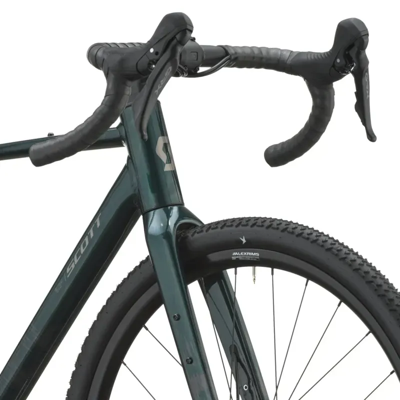Scott Speedster Gravel 10 Bike in Hornblende Green-4