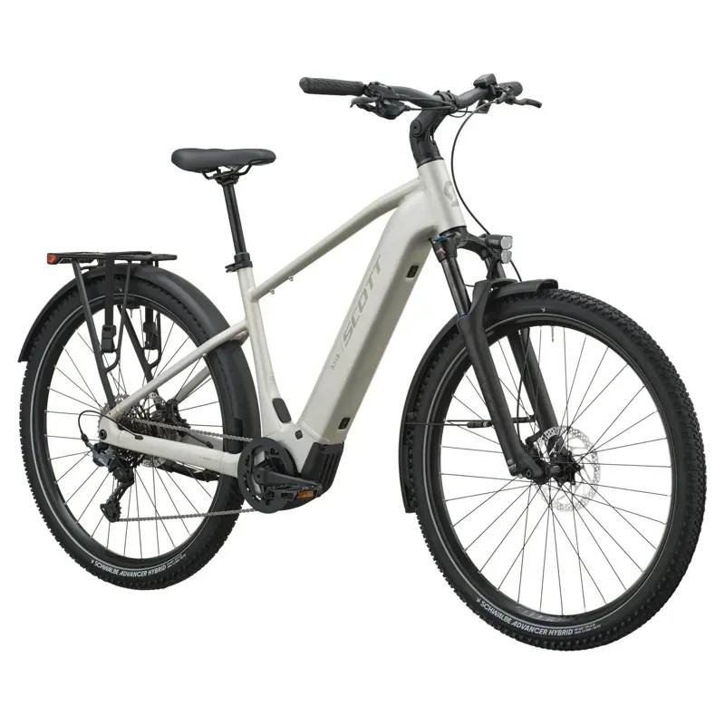 Scott Axis 10 eHybrid Bike in Ivory Beige-1
