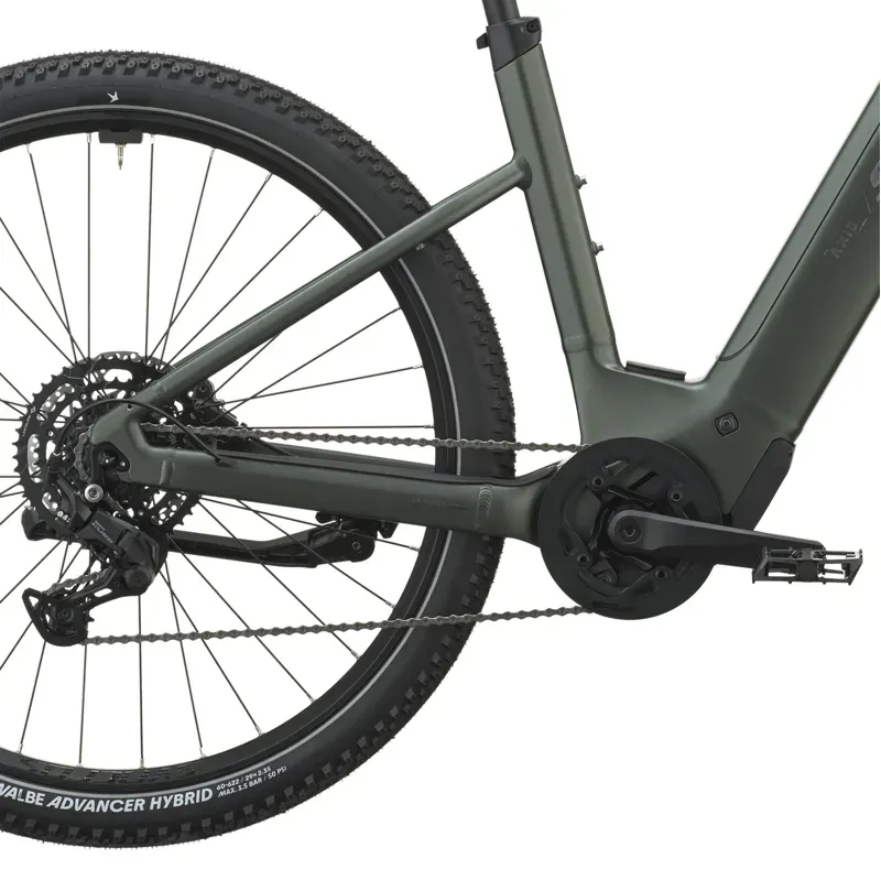 Scott Axis 40 Wave E-Hybrid Bike in Kelp Green-7