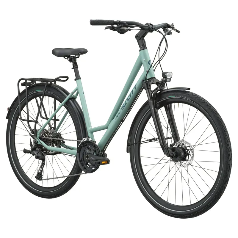 Scott Vitess 10 Wave Hybrid Bike in Willow Green-1