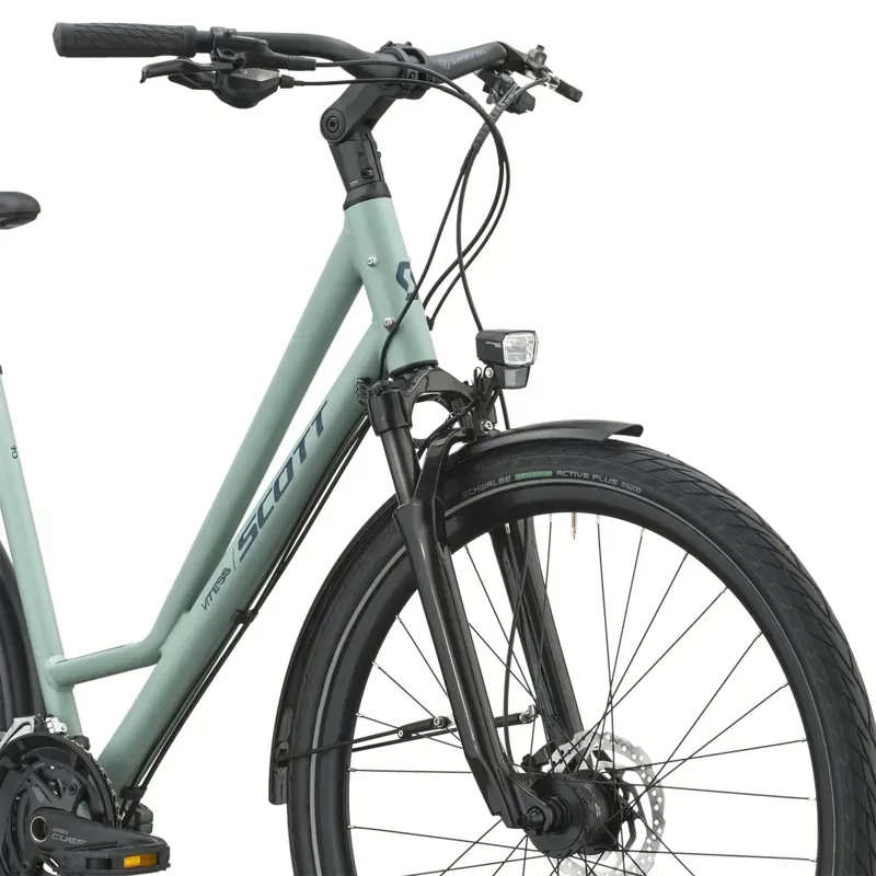 Scott Vitess 10 Wave Hybrid Bike in Willow Green-2