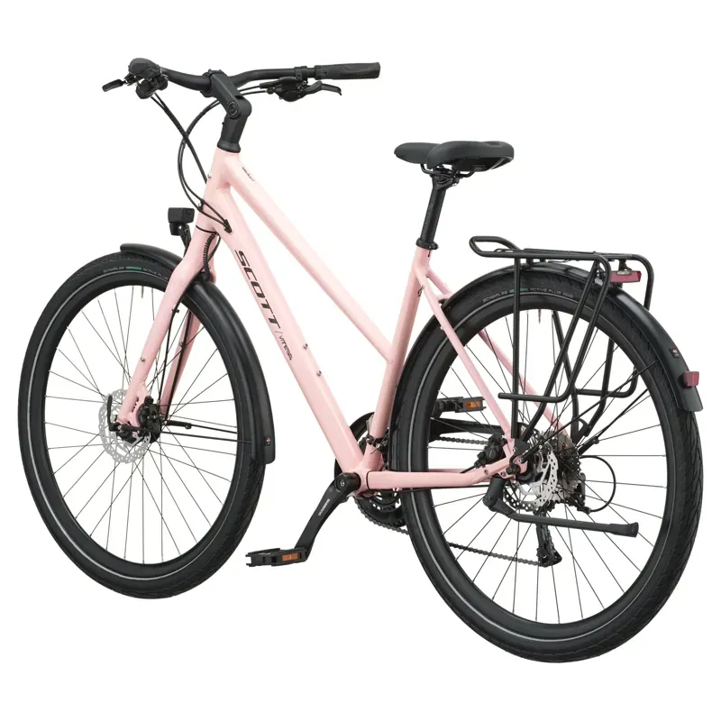 Scott Vitess 25 Slope Hybrid Bike in Dogwood Pink-2