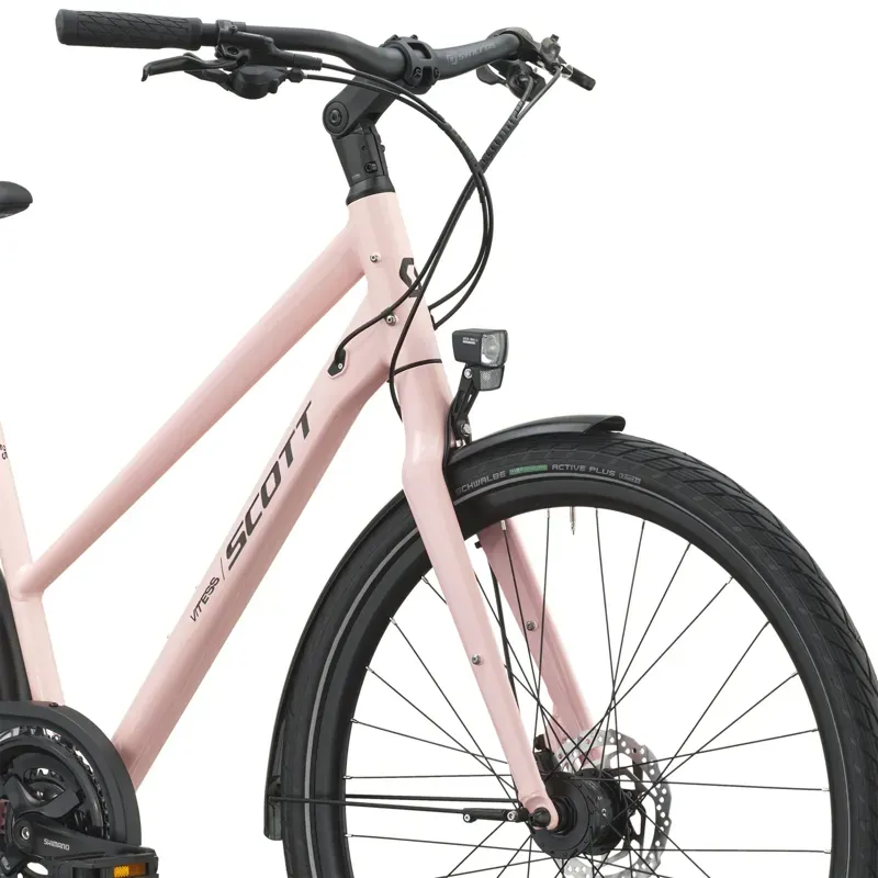 Scott Vitess 25 Slope Hybrid Bike in Dogwood Pink-3