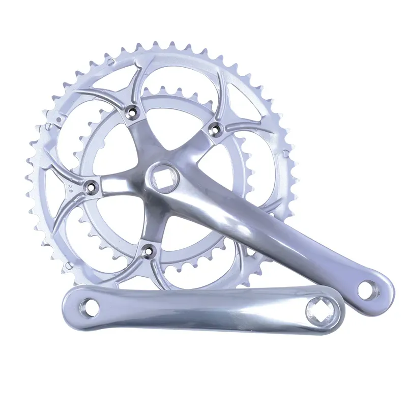 Oxford 34/50T 170mm 9 Speed Chain Set in Silver