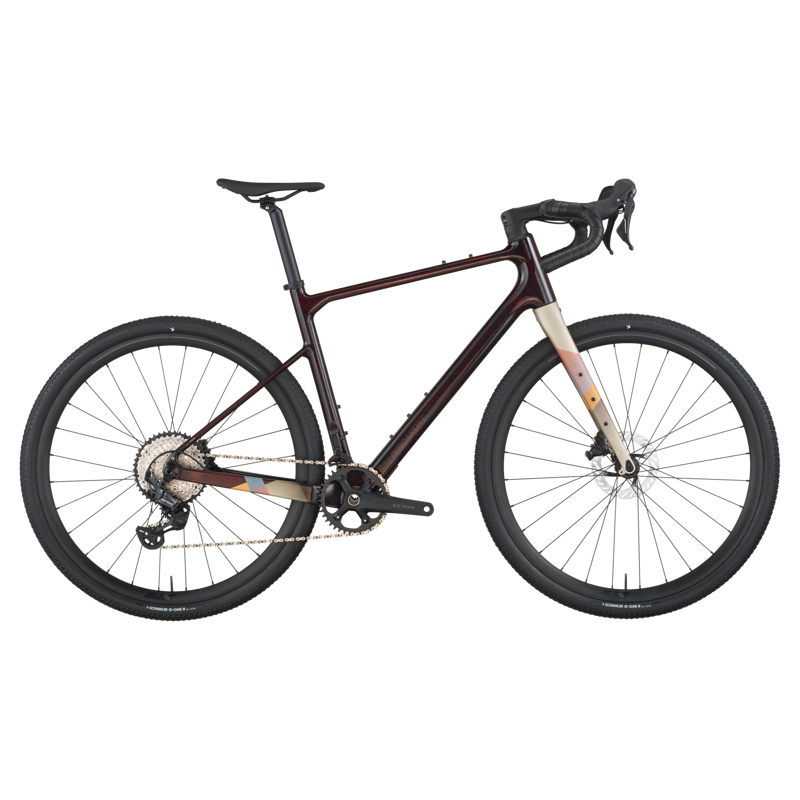 Bergamont Grandurance 10 Gravel Bike in Marble Red