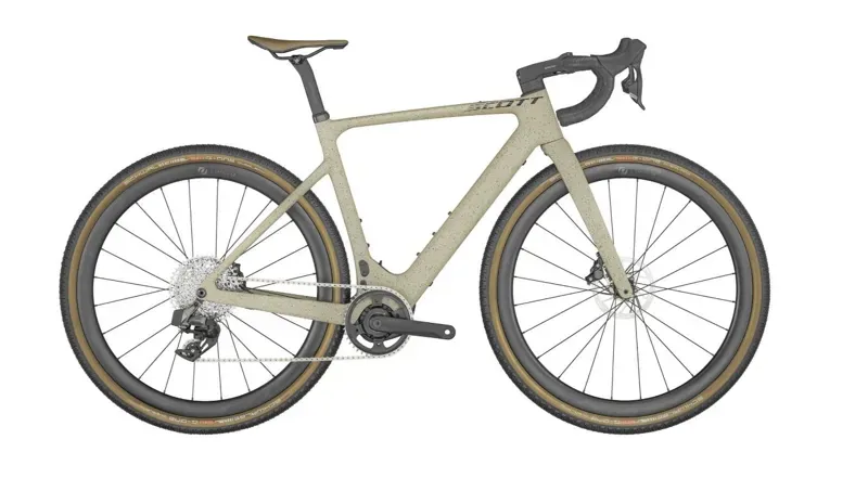 SCOTT SOLACE GRAVEL eRIDE 20 BIKE IN BEIGE