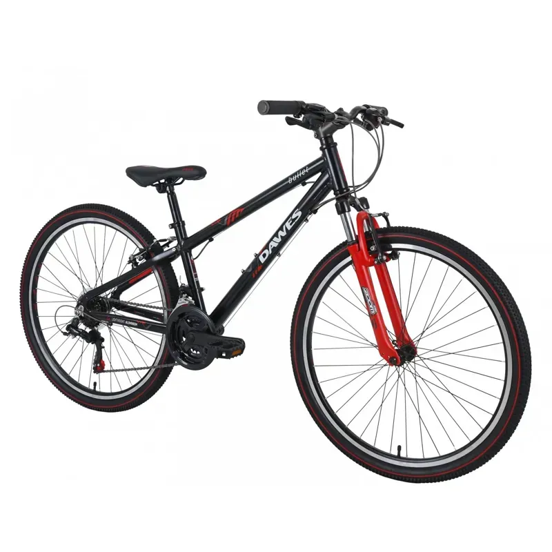 Dawes Kids 26in Bullet HT Mountain Bike in Black-1