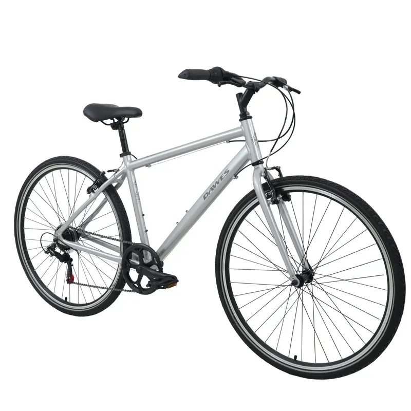 Dawes Venture 1.0 Hybrid Bike in Silver-5