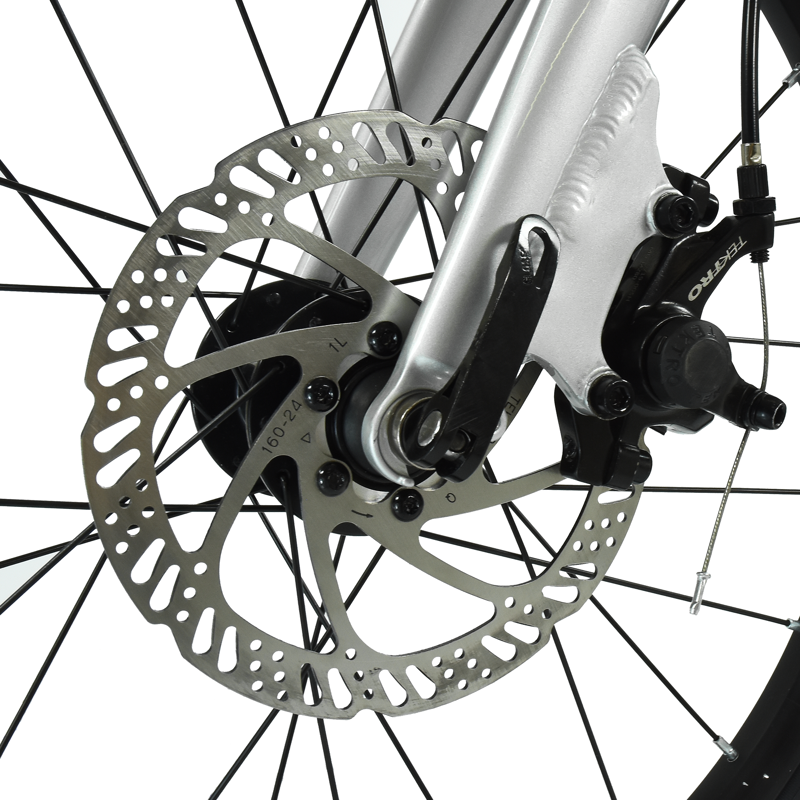 Hoy Pentland 26in Kids Bike in Titanium Silver-2