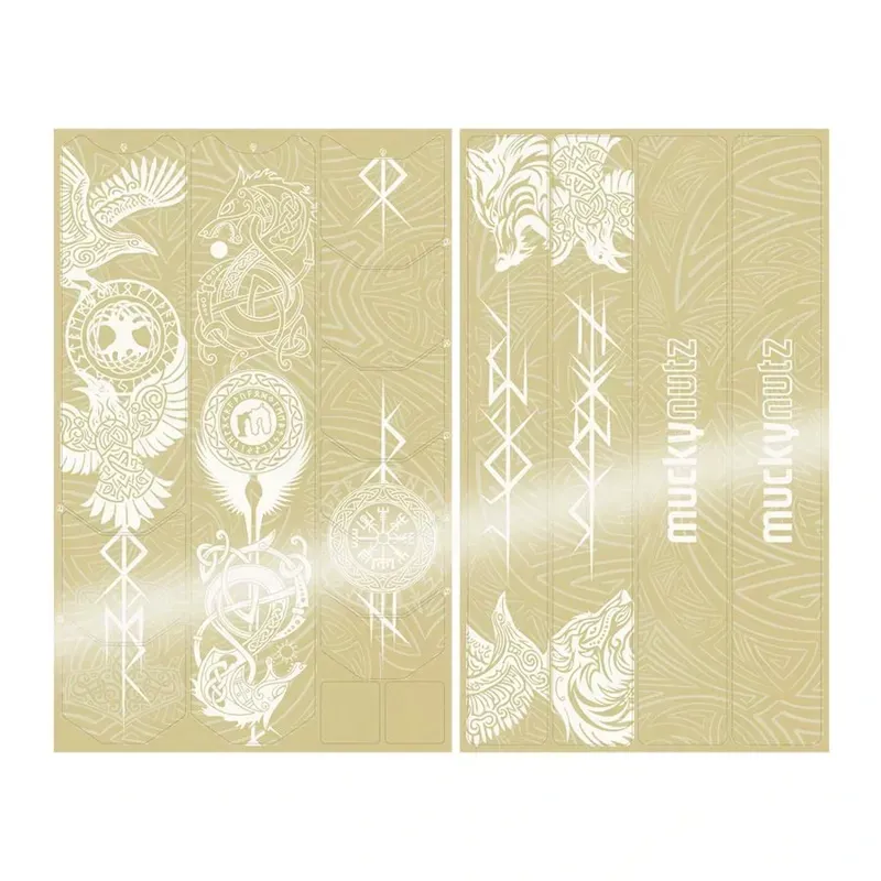 Mucky Nutz Skinz Viking Full Frame in White