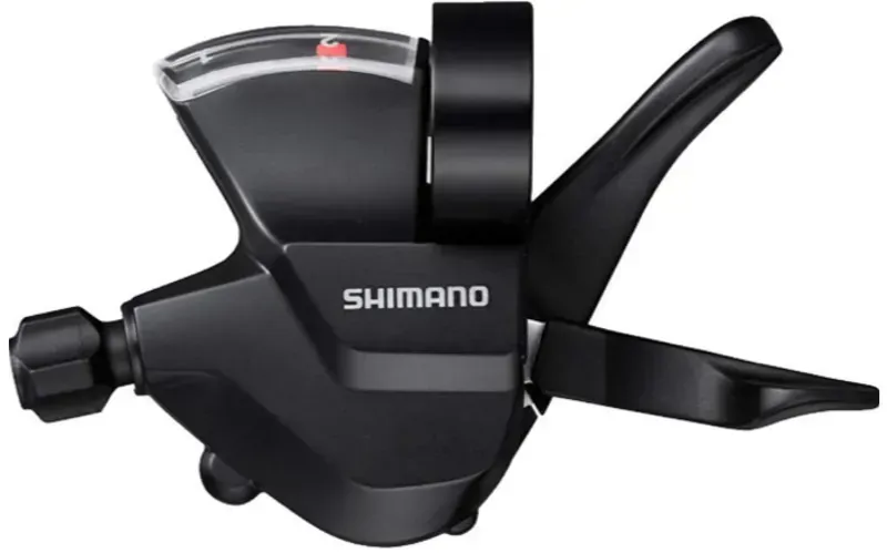 Shimano M315 3-speed Left Hand Rapidfire Pods in Black