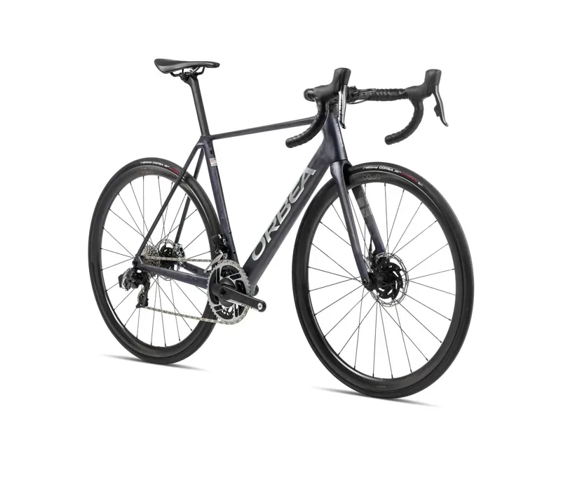Orbea Orca M10iltd Pwr Road Bike In Tanzanite/Carbon Raw-2