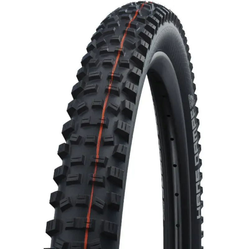 Schwalbe Hans Dampf Super Trail Soft Gravity TLE Tyre In Black/Bronze (folding) B
