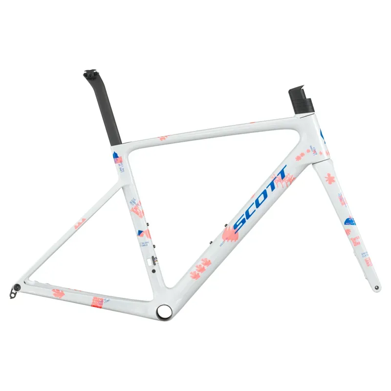 Scott Addict RC Team HMX Frame Set in Beluga Grey