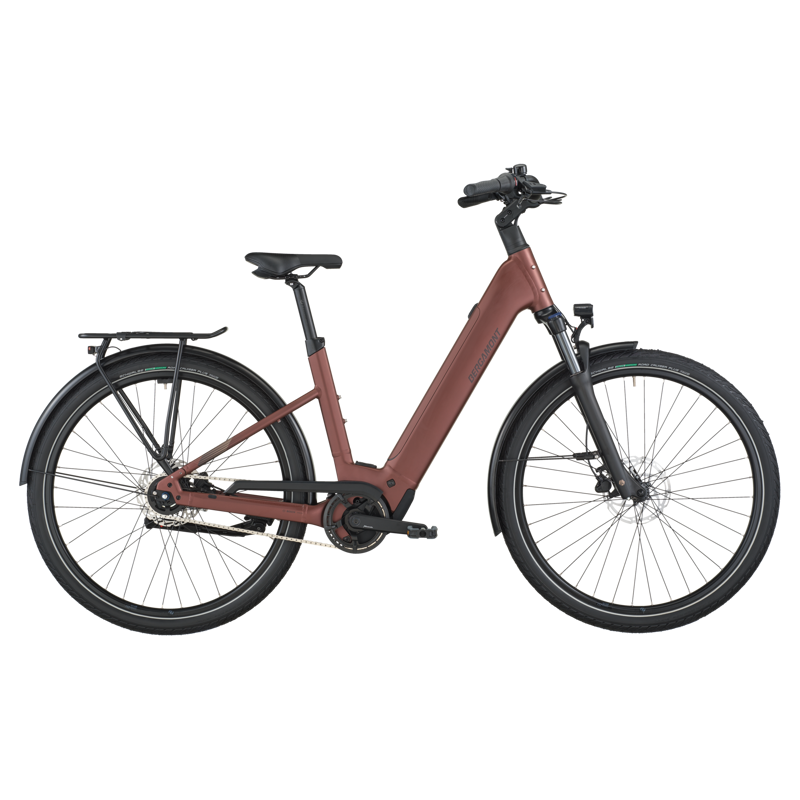 Scott Bergamont E-Horizon Tour 40 Wave E-Bike in Cordovan Red