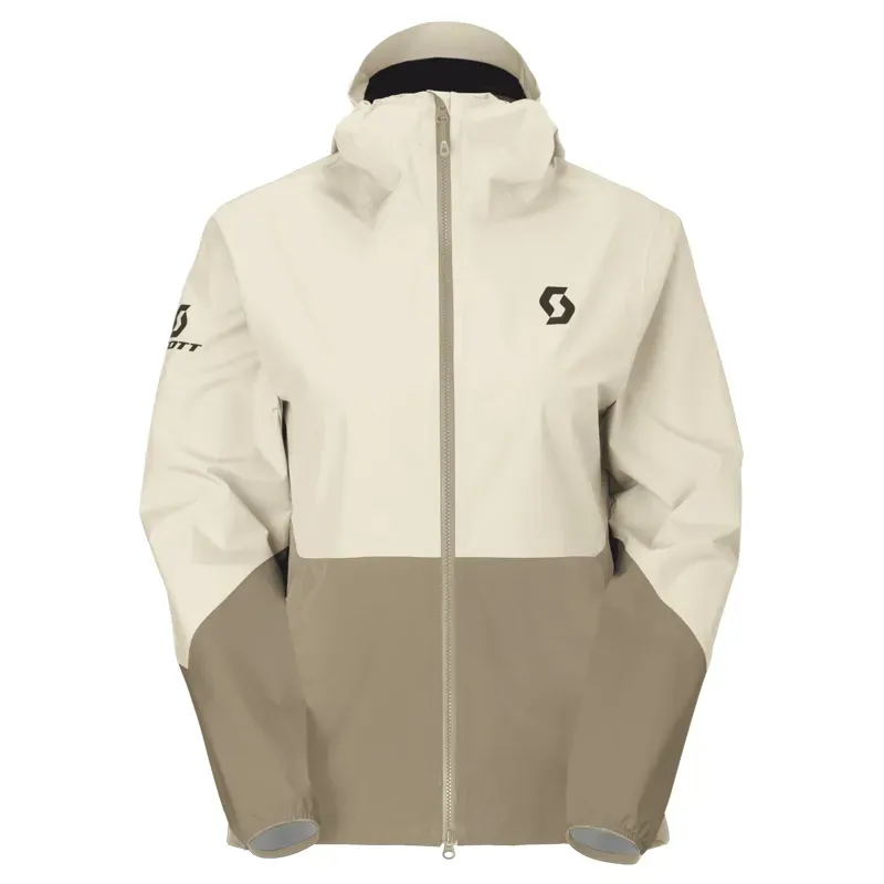 Scott Explorair Light Dryo 2.5L Women's Jacket in Cotton White/Toast Beige