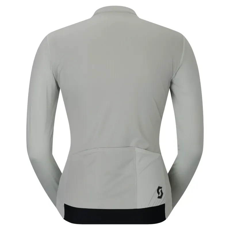 Scott Pro Long-Sleeve Women's Jersey in Spray Grey-1