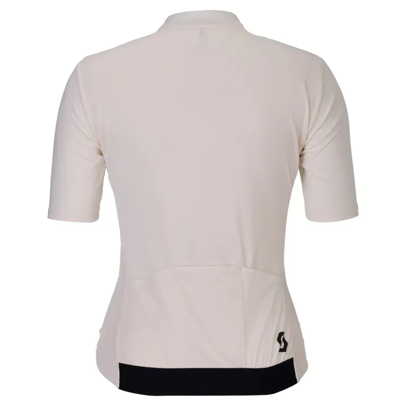 Scott Pro Short Sleeve Women's Jersey in Cotton White-1