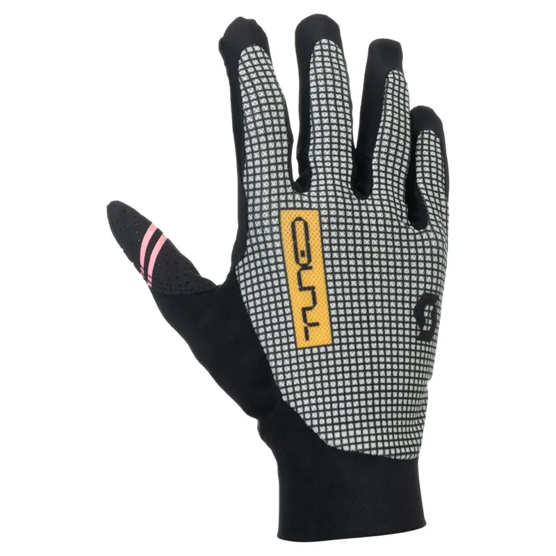 Scott Traction Long-Finger Glove in White/Black