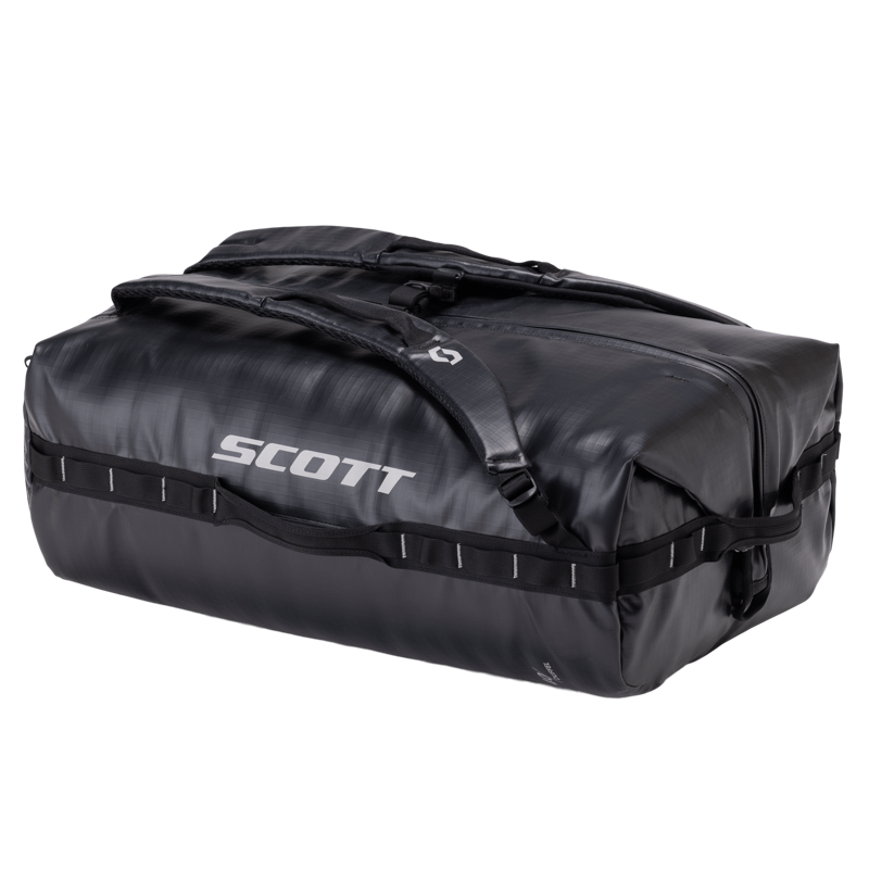 Scott Travel 40 Duffle Bag in Black/Fog Grey-2