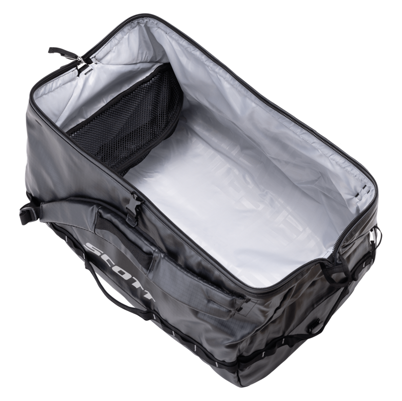 Scott Travel 40 Duffle Bag in Black/Fog Grey-4