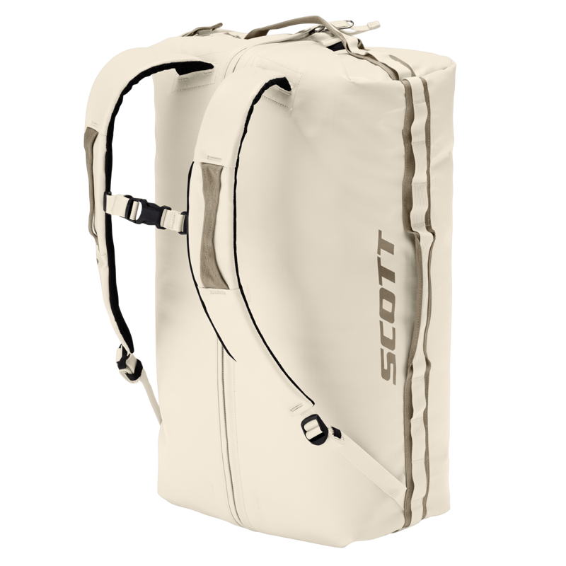 Scott Travel 40 Duffle Bag in Cotton White/Toast Beige-1