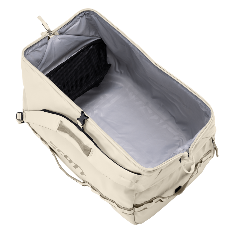 Scott Travel 40 Duffle Bag in Cotton White/Toast Beige-4