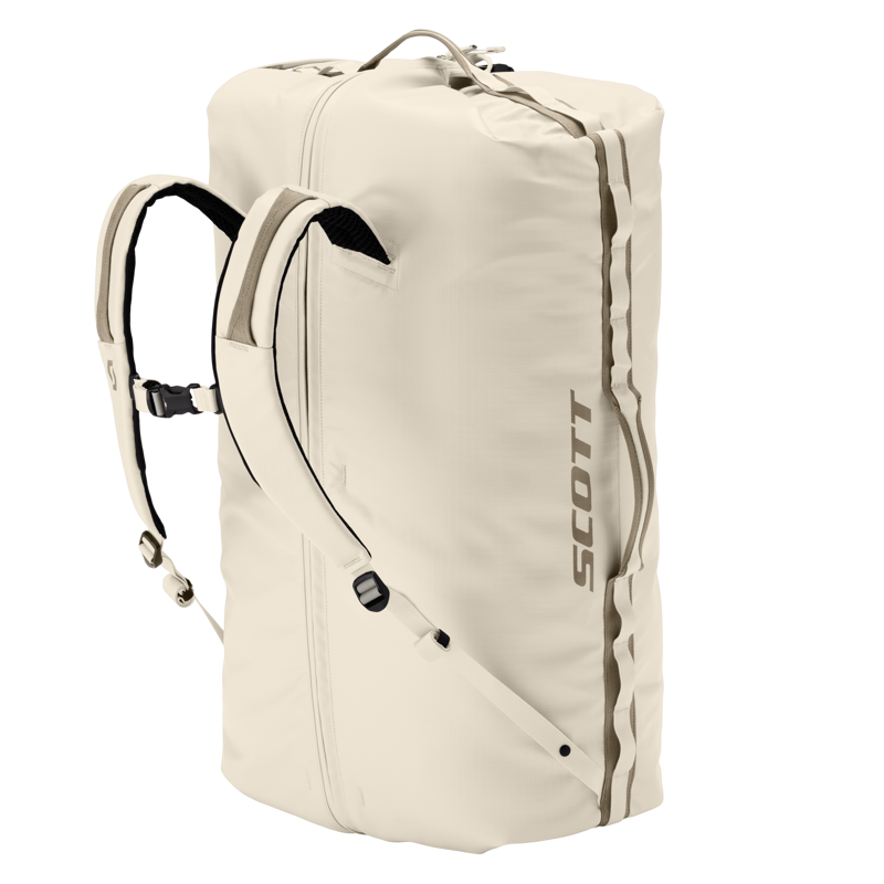 Scott Travel 60 Duffle Bag in Cotton White/Toast Beige-1