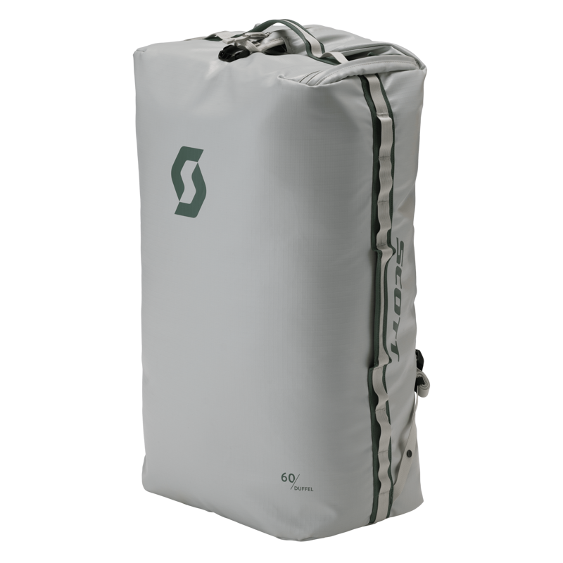 Scott Travel 60 Duffle Bag in Spray Grey/Tranquil Green