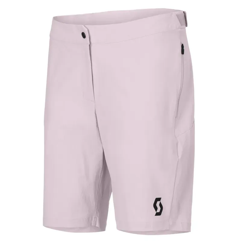 Scott Vertic LT Women's Shorts with Pad in Bliss Pink