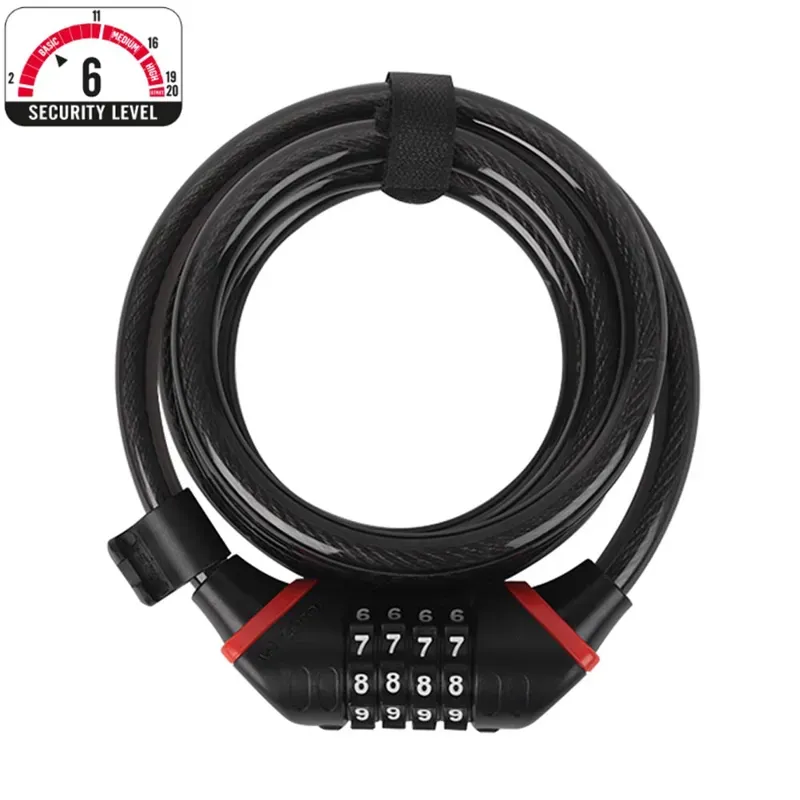 Zefal K-Traz C6 Code Lock in Black