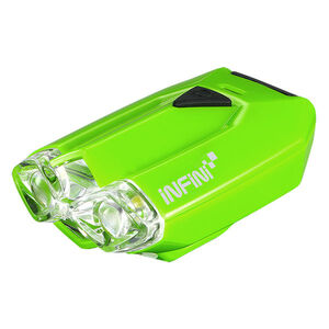 Infini Lava super bright micro USB front light with QR bracket  Green  click to zoom image